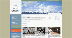 Desktop Screenshot of onesky.ca