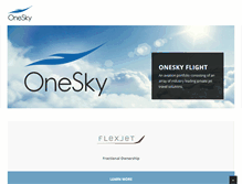 Tablet Screenshot of onesky.com